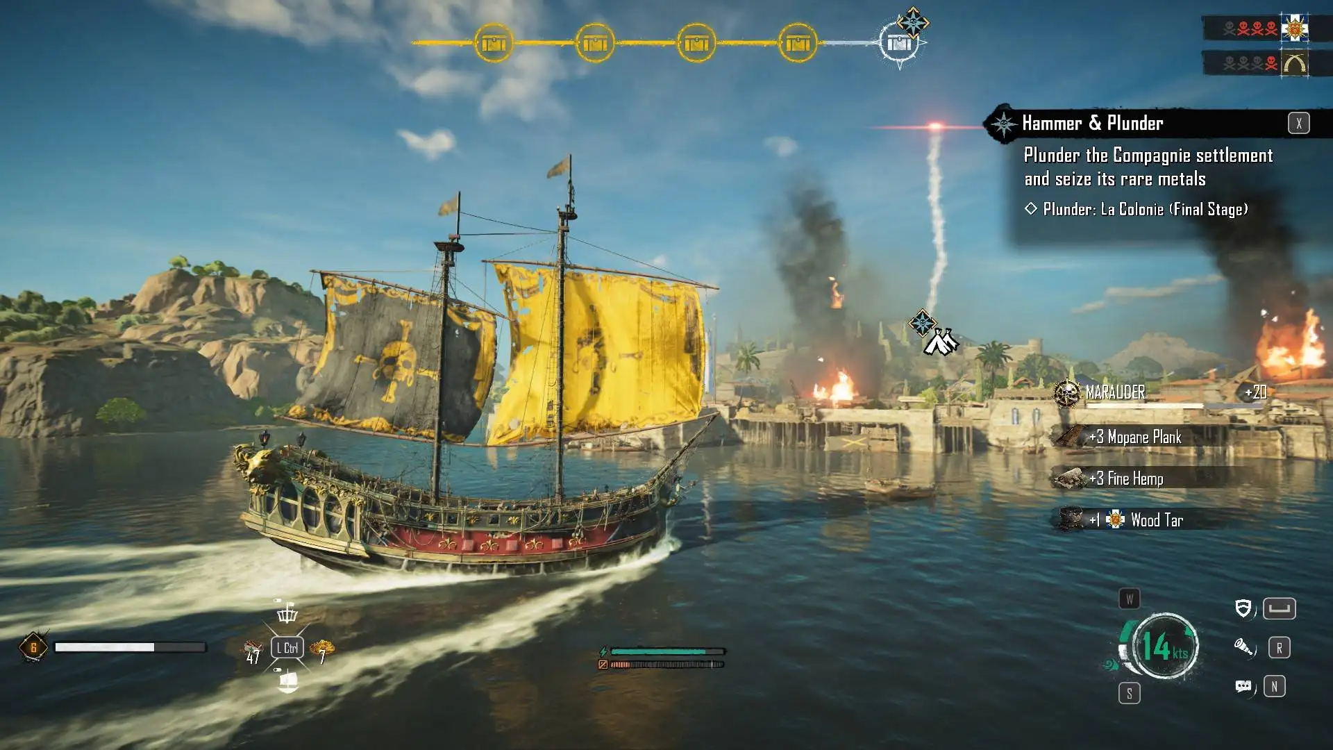 نقد و بررسی بازی Skull and Bones 7 skull-and-bones-sc-6