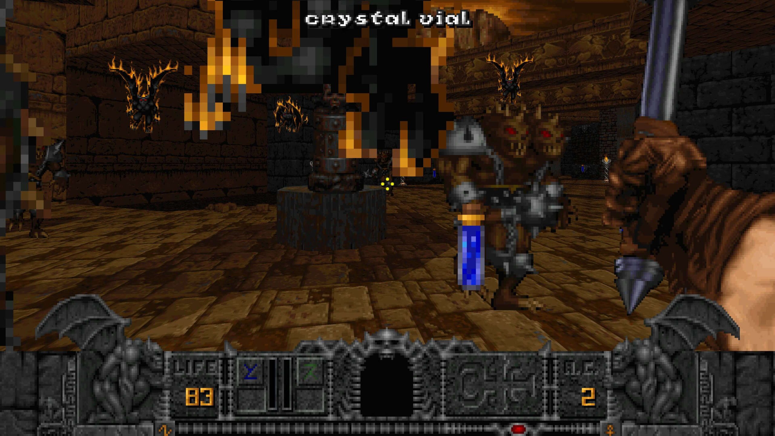 نقد و بررسی بازی Heretic + Hexen 6 پکیج Heretic + Hexen علاوه بر این دو بازی، دارای محتوای اضافه Hexen: Deathkings of the Dark Citadel و همینطور دو مرحله کاملا جدید برای هر کدام از عناوین Heretic و Hexen است.