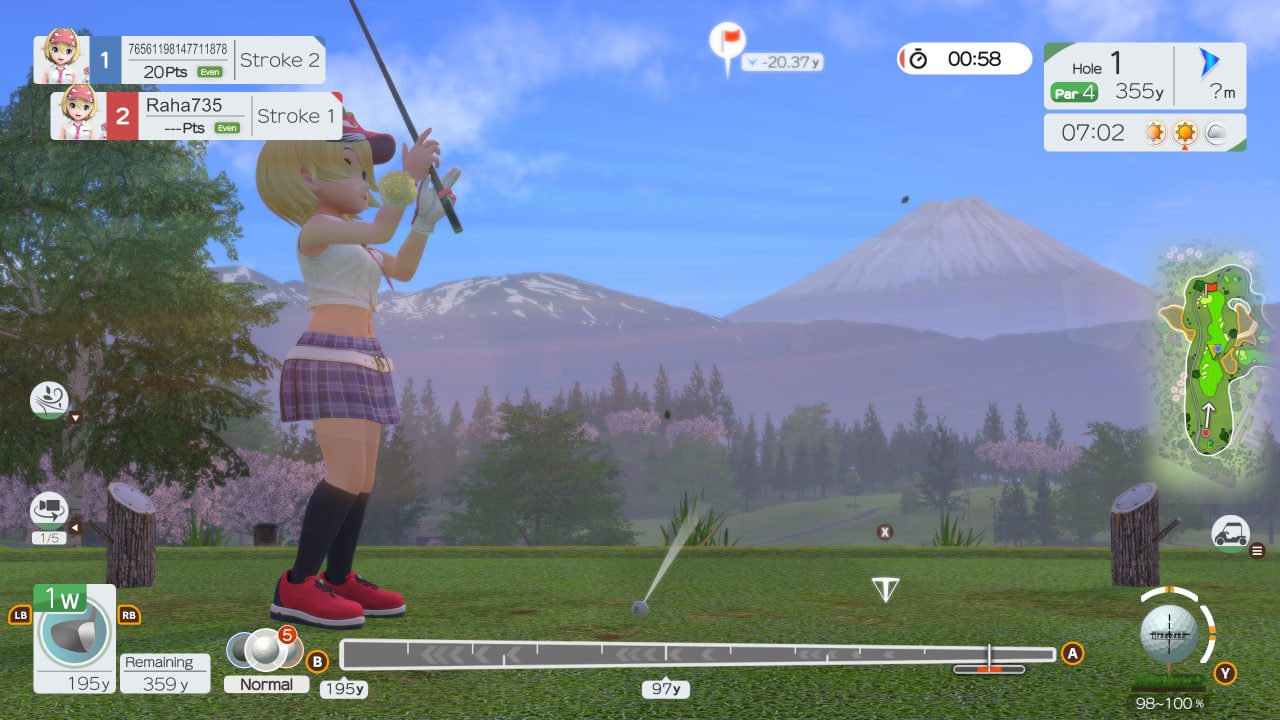 بازی Everybody's Golf Hot Shots