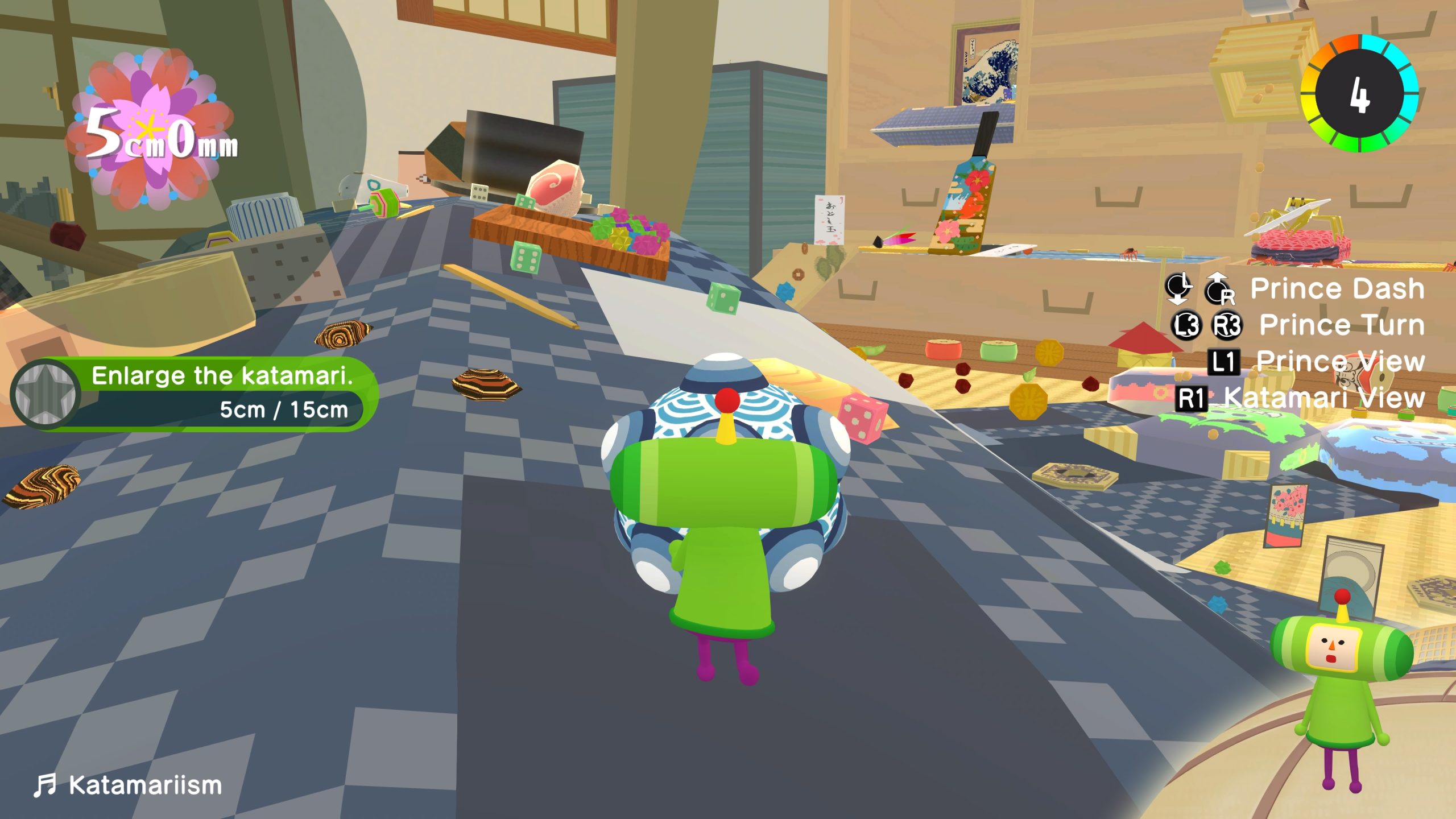 ژاپن در Once Upon A KATAMARI