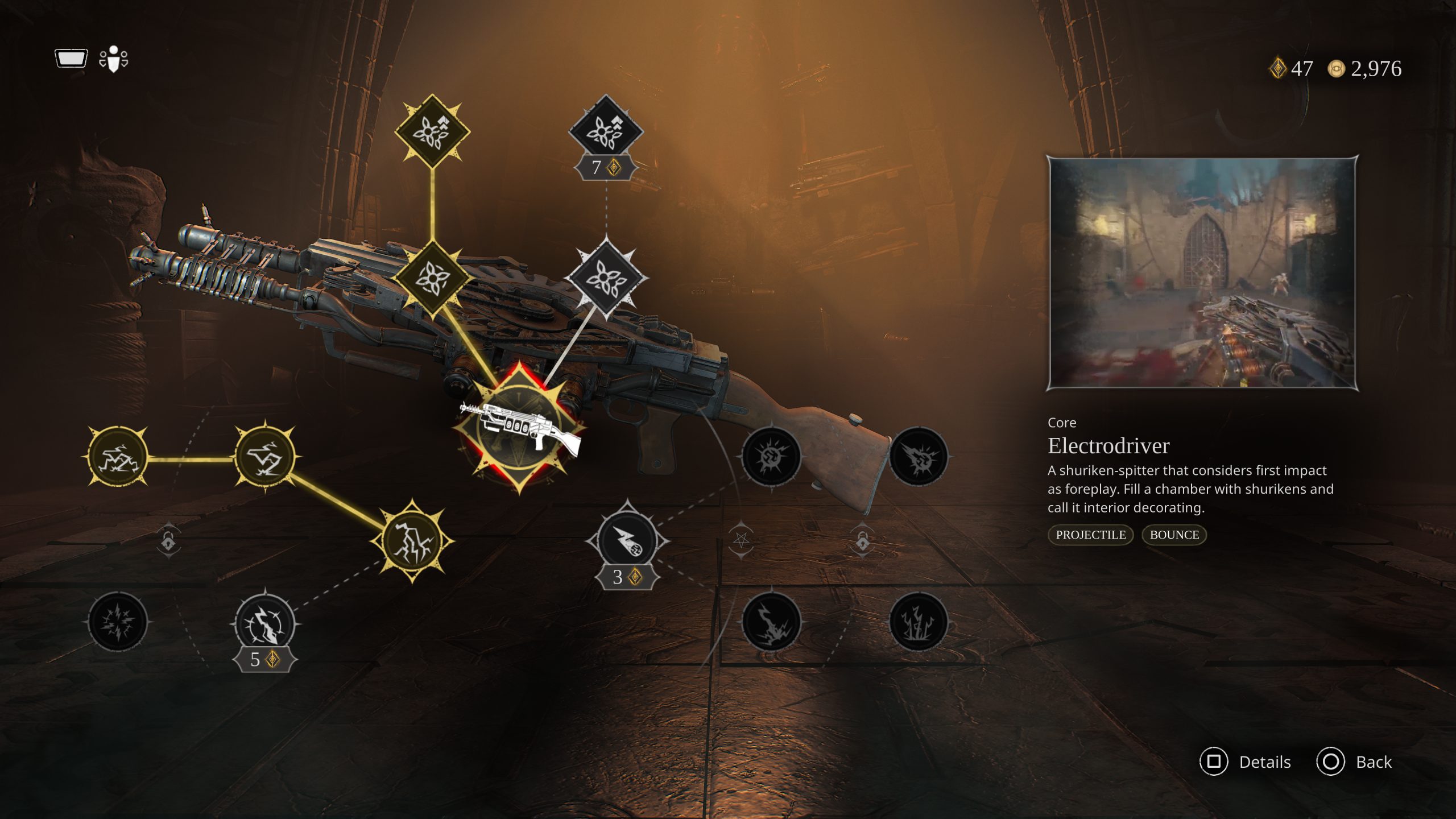 سیستم ارتقا سلاح‌ها در بازی Painkiller