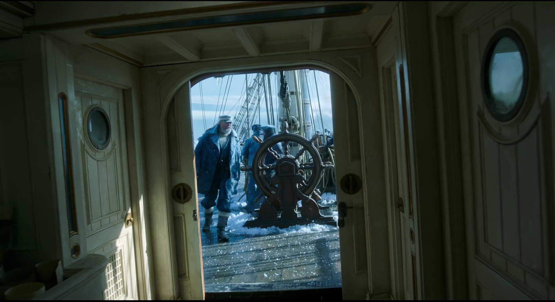 فرانکنشتاین / کشتی به یخ نشسته