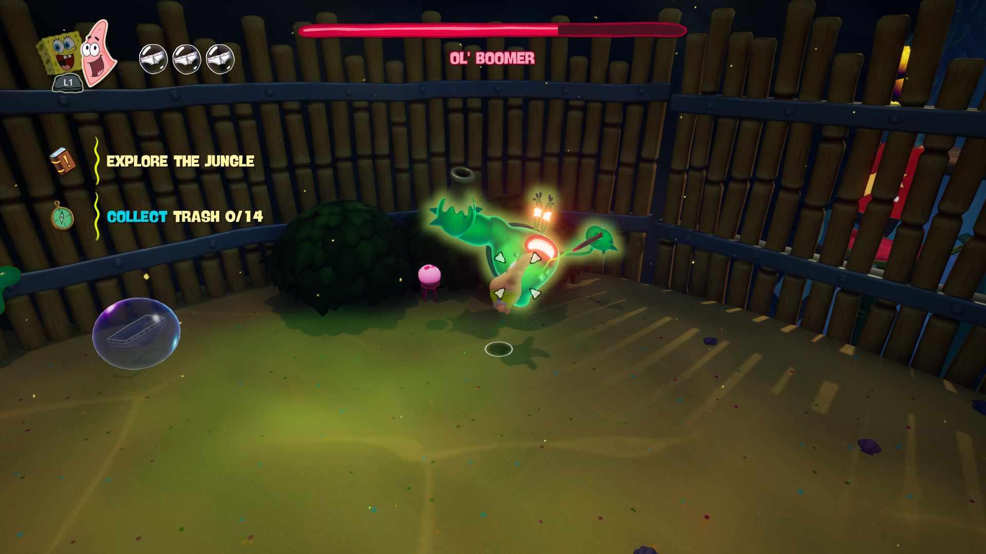 نقد و بررسی بازی SpongeBob SquarePants: Titans of the Tide 5 بازی SpongeBob SquarePants