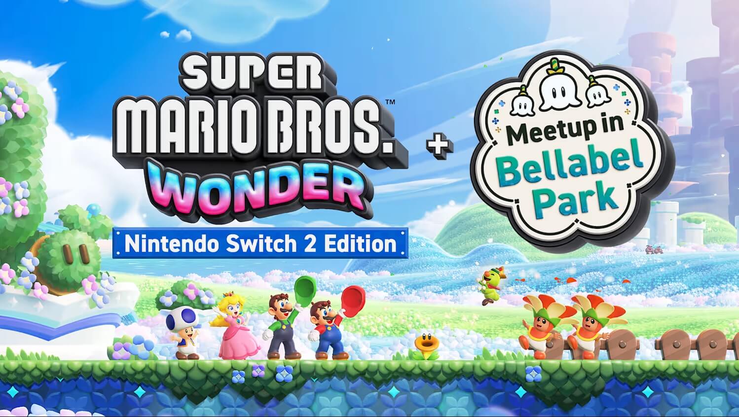 بازی Super Mario Bros. Wonder – Nintendo Switch 2 Edition + Meetup in Bellabel Park