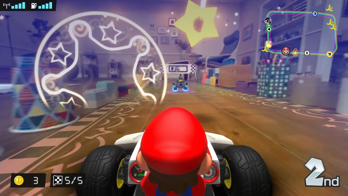 همه بازیهای Mario که هماکنون برای نینتندو سوییچ در دسترس هستند 12 بازی Mario Kart Live: Home Circuit