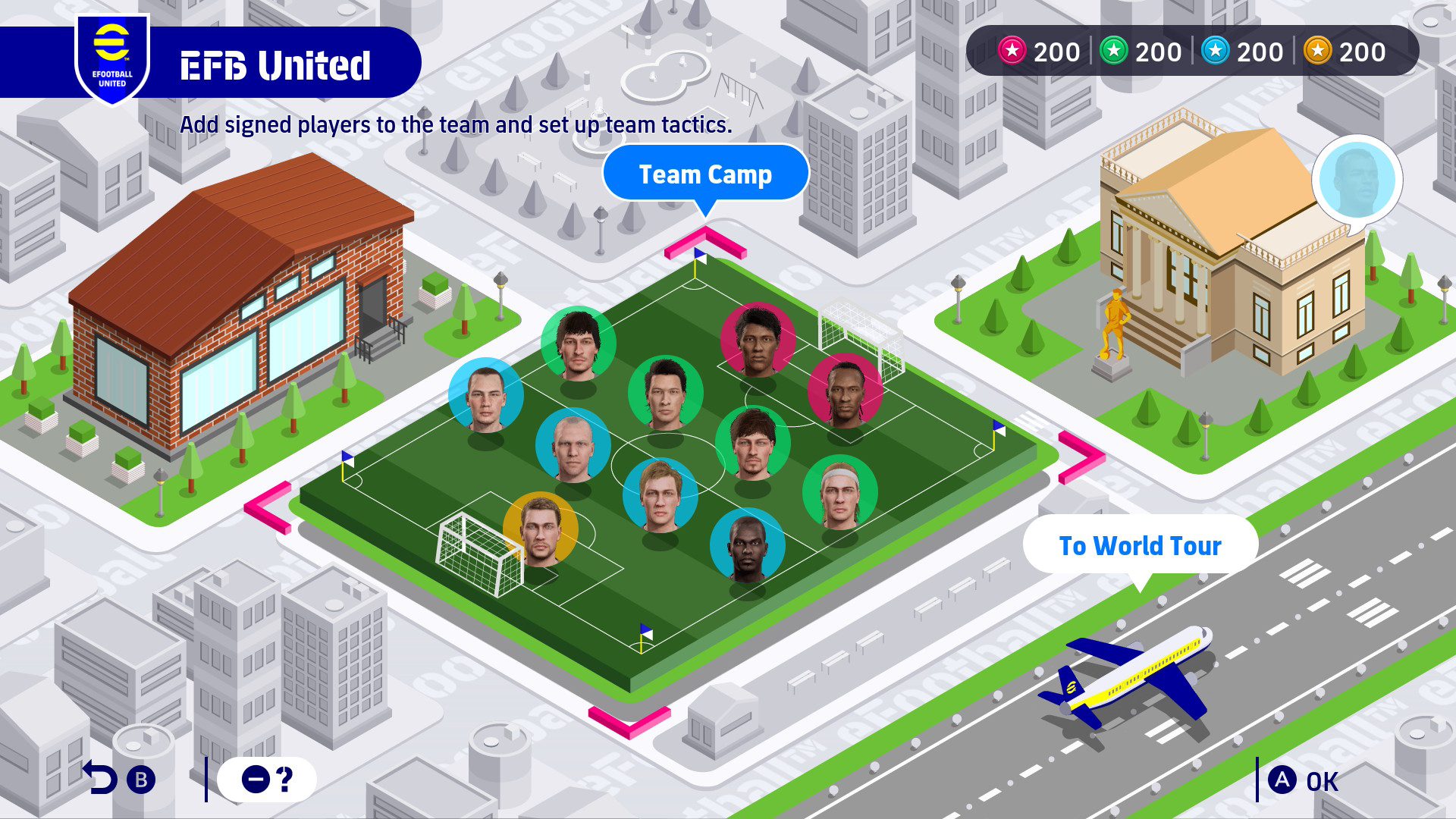 بازی efootball kick-off