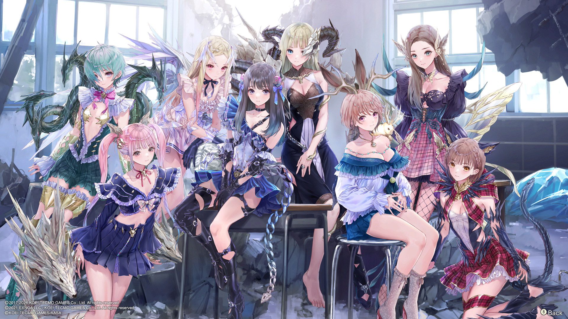 نقد و بررسی بازی Blue Reflection Quartet 2 بازی BLUE REFLECTION Quartet