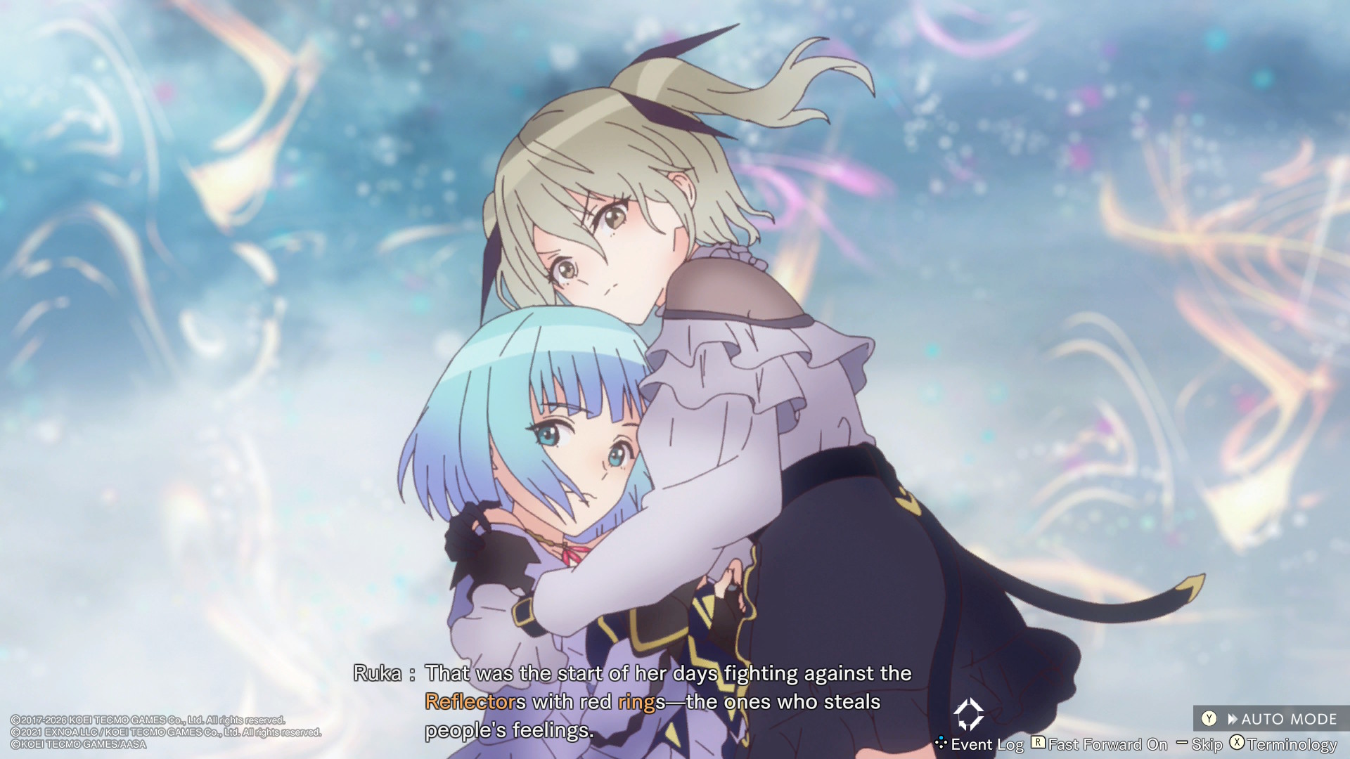نقد و بررسی بازی Blue Reflection Quartet 4 کات سینها در BLUE REFLECTION Quartet