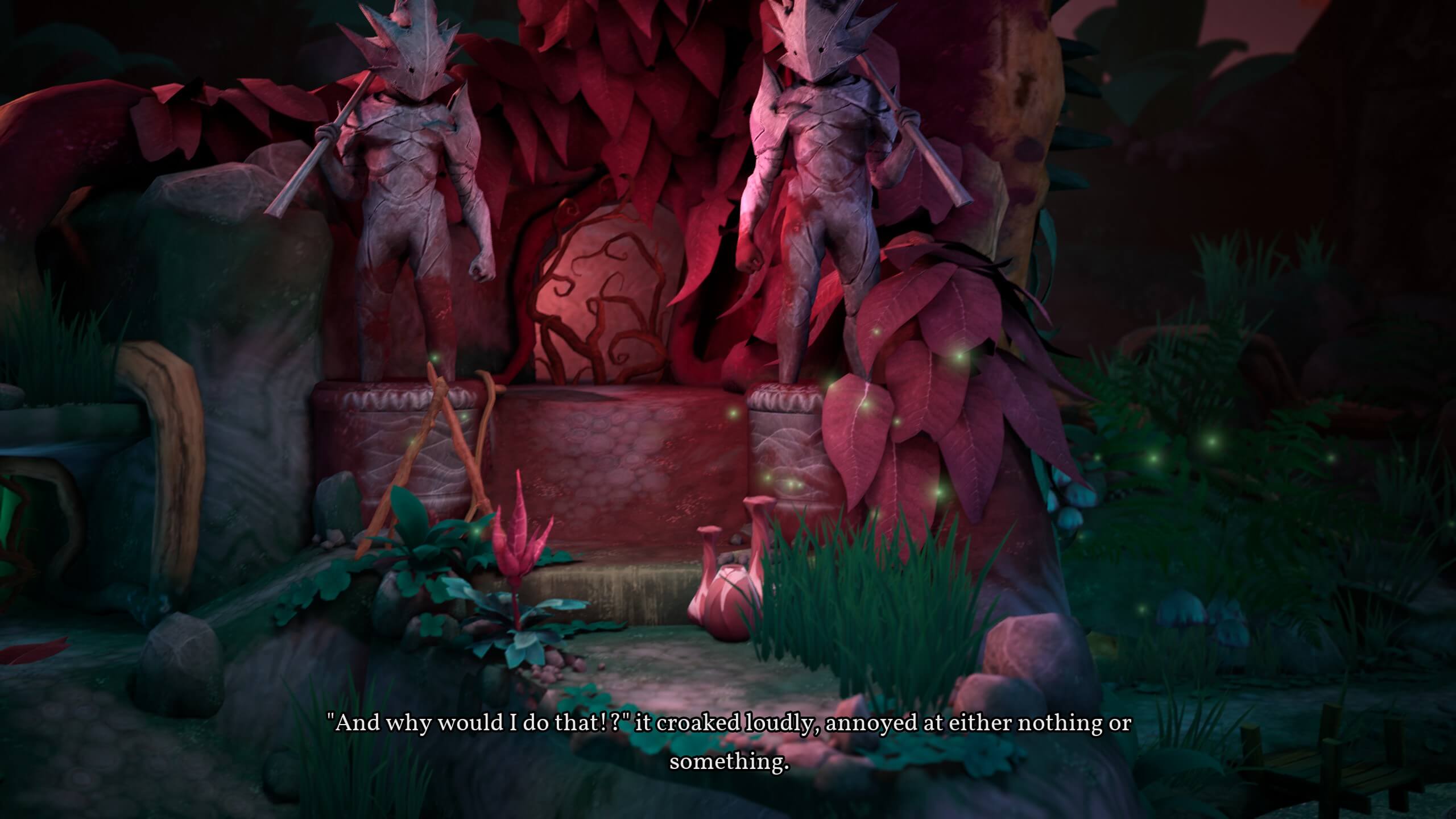نقد و بررسی بازی Moss: The Forgotten Relic 4 منظره در بازی Moss: The Forgotten Relic
