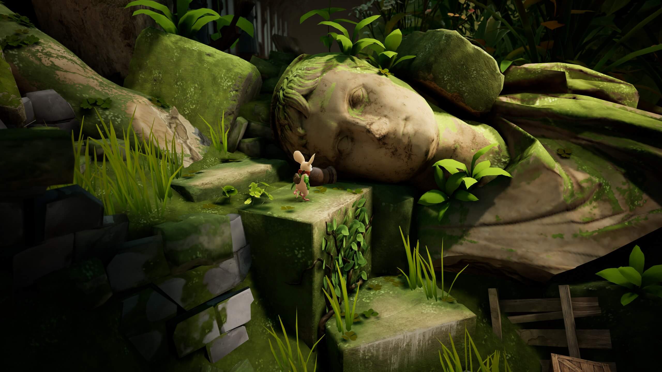 نقد و بررسی بازی Moss: The Forgotten Relic 7 کوییل در بازی Moss: The Forgotten Relic