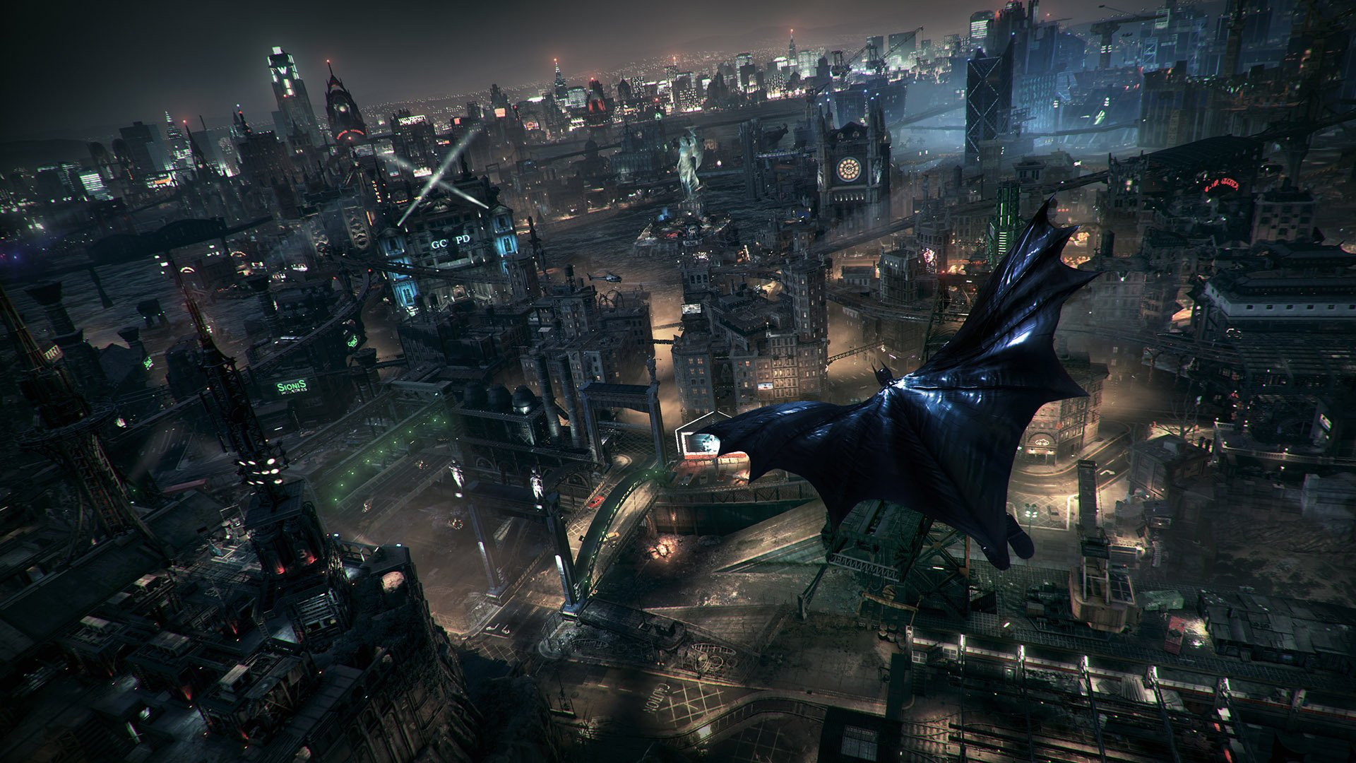 معرفی بهترین بازیهای جهان باز که راکستار نساخته است! 8 تصویری از بازی Batman: Arkham Knight