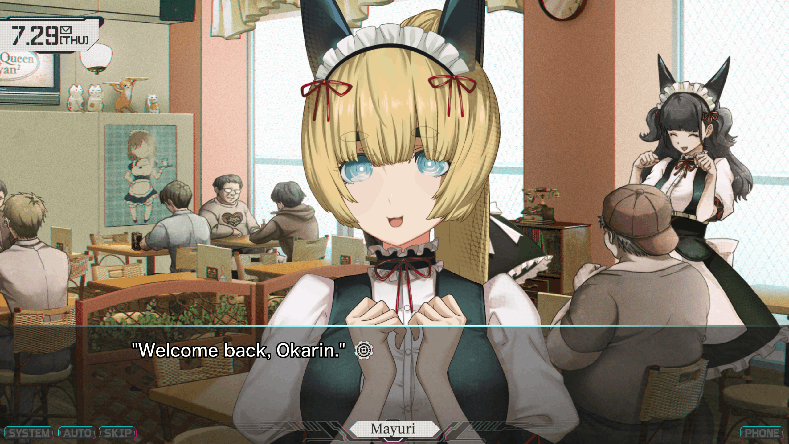نقد و بررسی بازی Steins;Gate RE:BOOT 8 مایوری، یکی از دو قهرمان زن