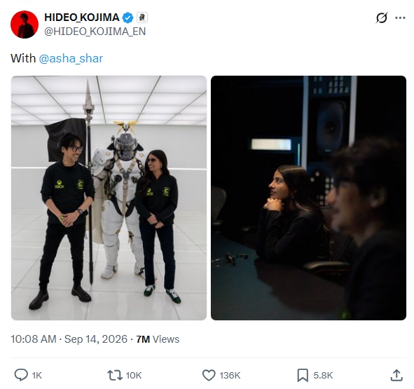 Hideo Kojima برملا کرد که چه اتفاقی بین او و سونی افتاده است 3 Hideo and Sharma