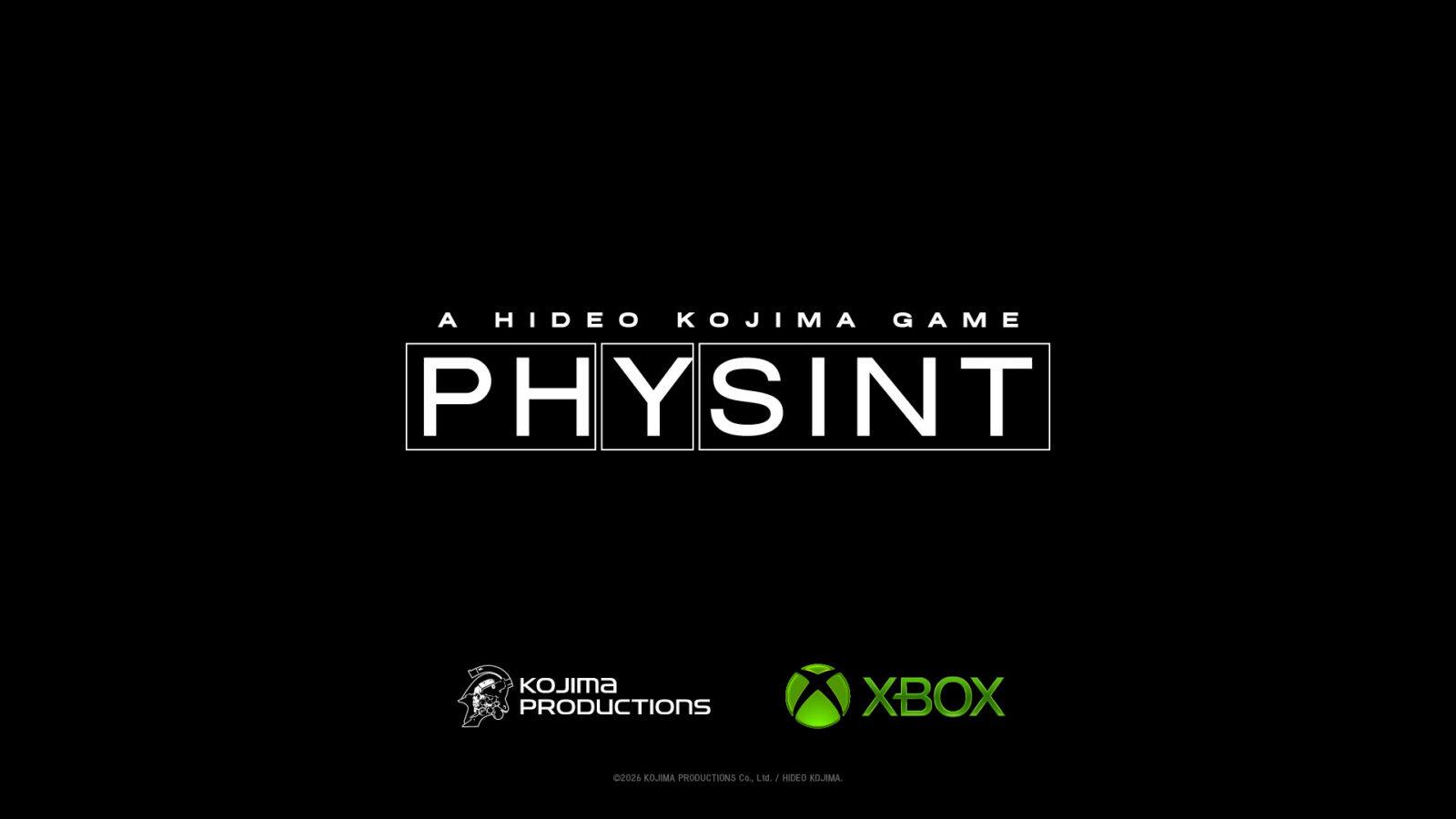 بازی Physint هیدئو کوجیما جانشین معنوی Metal Gear حالا توسط XBOX منتشر خواهد شد 2 همکاری XBOX برای بازی Physint